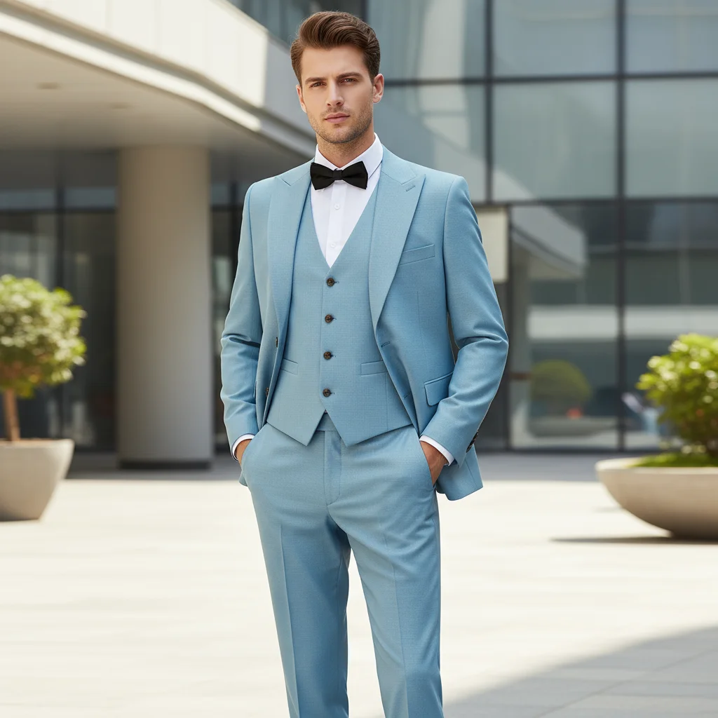 ST Cassy, костюм с двумя пуговицами, синий современный дизайн, мужская офисная одежда, блейзер coustime homme luxe, майстерство с краями из бисера 
ST Cassy, костюм с двумя пуговицами, синий современный дизайн, мужская офисная одежда, блейзер coustime homme luxe, майстерство с краями из бисера