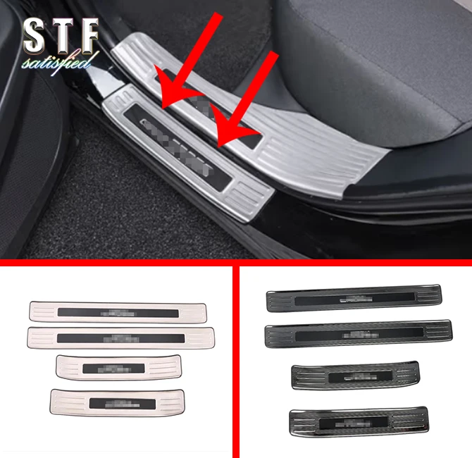 Stainless Steel Door Sill Protectors For Toyota Corolla Cross (XG10) 2020 2021 Car Accessories Stickers
Stainless Steel Door Sill Protectors For Toyota Corolla Cross (XG10) 2020 2021 Car Accessories Stickers