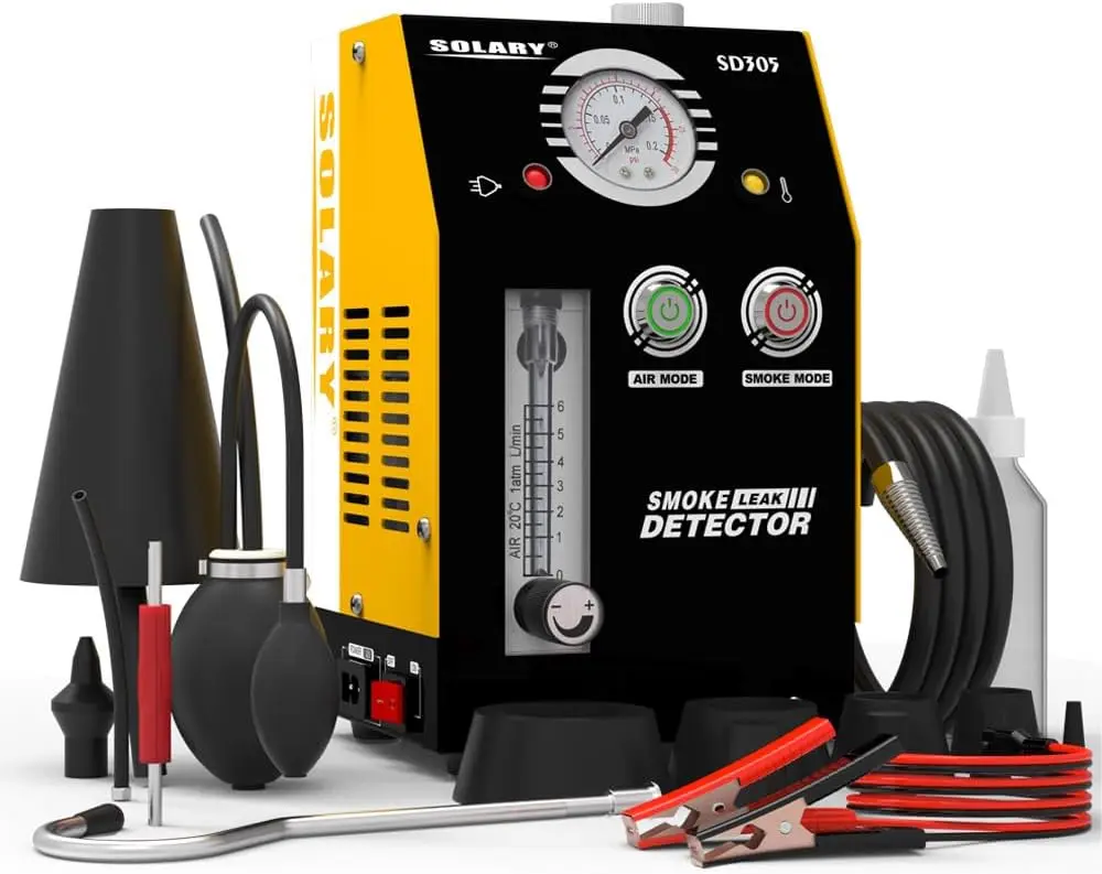 12V DC Vacuum Smoke Leak Tester with Built-in Air Pump for Automotive Diagnostics
12V DC Vacuum Smoke Leak Tester with Built-in Air Pump for Automotive Diagnostics