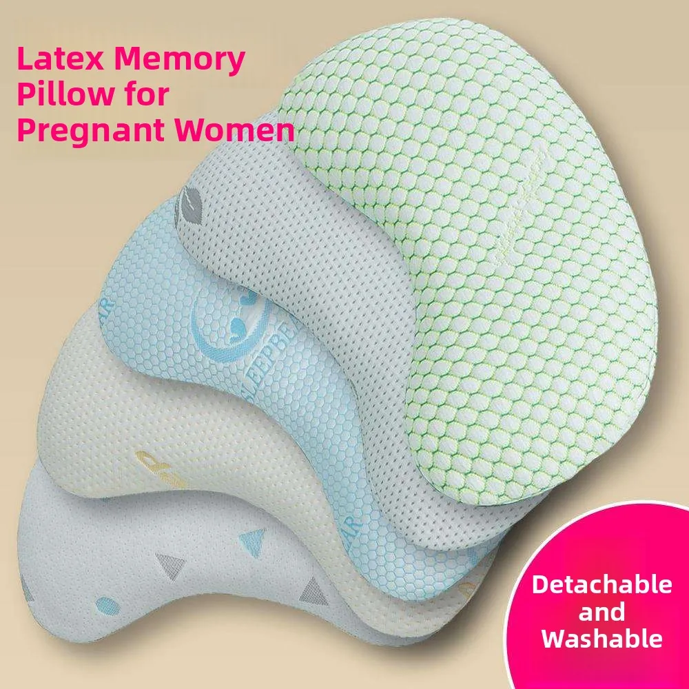 Maternity Moon Shaped Latex Pillow Neck Support Side Sleep Waist Cushion Removable And Washable for Early to Late Pregnancy
Maternity Moon Shaped Latex Pillow Neck Support Side Sleep Waist Cushion Removable And Washable for Early to Late Pregnancy