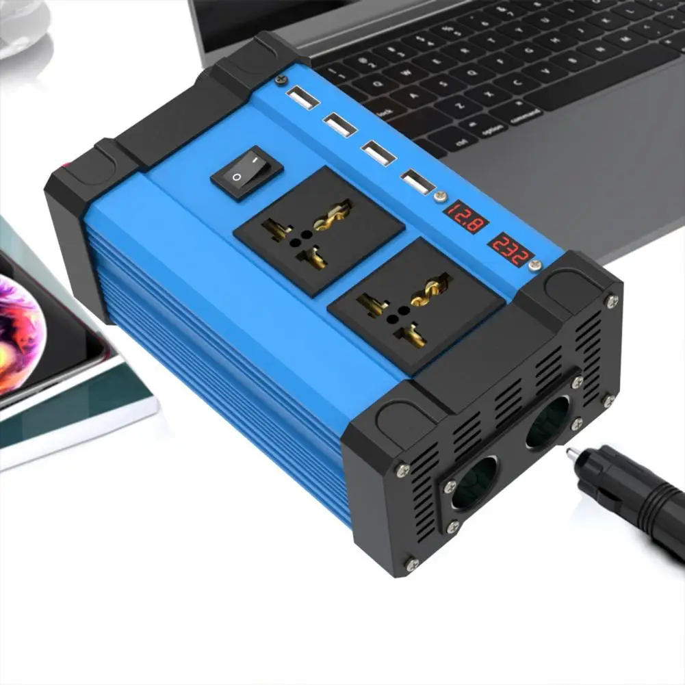 Car Inverter Adapter 1 Set Durable 4.2A Powerful Car DC 12V to AC 220V/110V Inverter Adapter Vehicle Supplies
Car Inverter Adapter 1 Set Durable 4.2A Powerful Car DC 12V to AC 220V/110V Inverter Adapter Vehicle Supplies