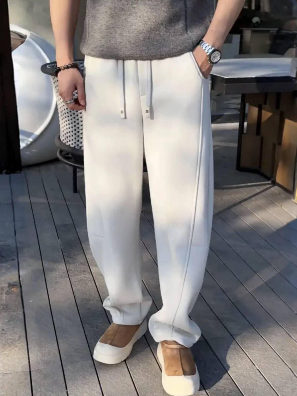 Men's Winter Thiened Straight Leg Casual Pants Simple Matchable Fce Lined Thiened Warm Spor Sweatpants
Men's Winter Thiened Straight Leg Casual Pants Simple Matchable Fce Lined Thiened Warm Spor Sweatpants