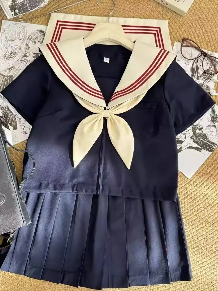 Basic Style Sailor Suit Set Soft Sisters School Uniform Wind Long Sleeve Shirt with Knot mid High Waist Pants for W...
Basic Style Sailor Suit Set Soft Sisters School Uniform Wind Long Sleeve Shirt with Knot mid High Waist Pants for W...