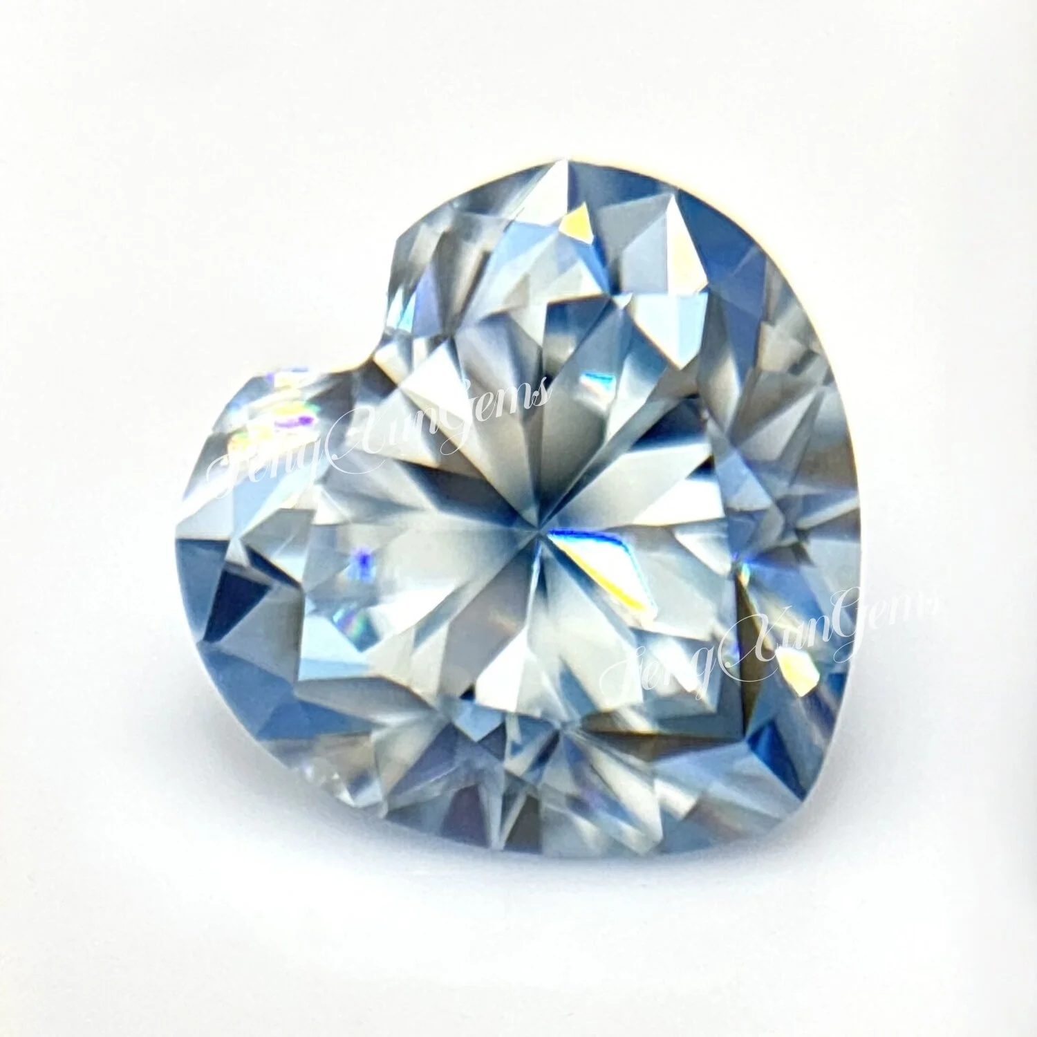 Moissanite Stones Ice Blue Heart Shape Sizes 3.0mm to 11mm Excellent Cut VVS1 Lab Diamonds for Earrings Jewelry Making
Moissanite Stones Ice Blue Heart Shape Sizes 3.0mm to 11mm Excellent Cut VVS1 Lab Diamonds for Earrings Jewelry Making