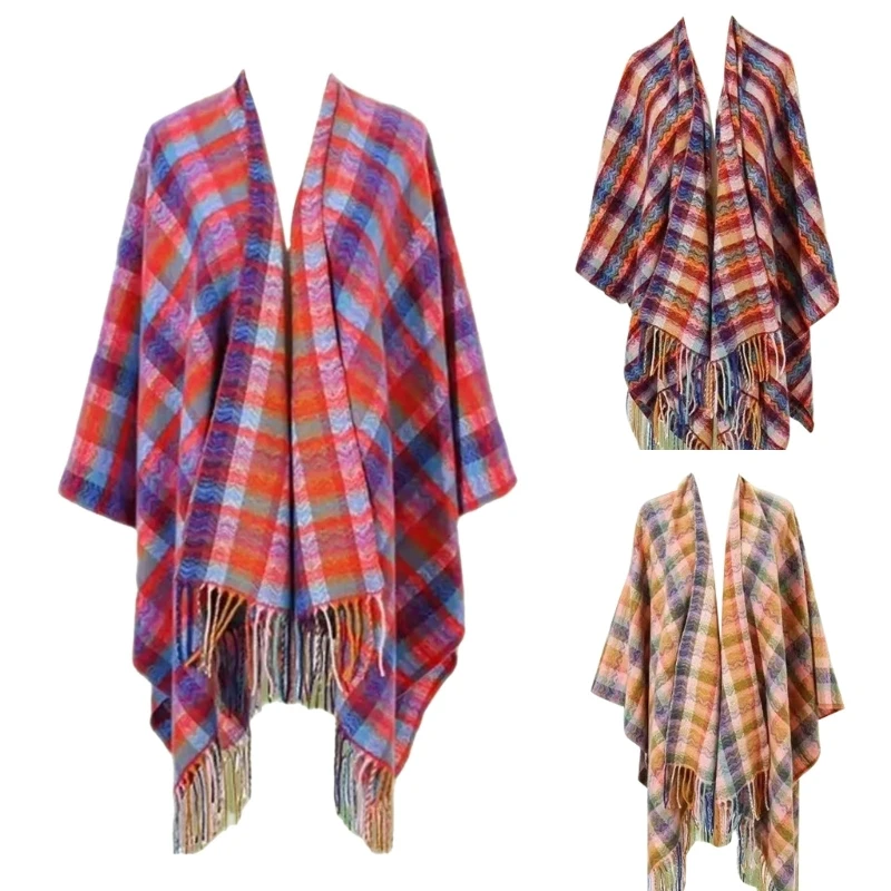 Colorful Plaids Pattern Shawl Soft Comfortable Shawl Light Weight Travel Tippet for Fashionable Ladies
Colorful Plaids Pattern Shawl Soft Comfortable Shawl Light Weight Travel Tippet for Fashionable Ladies