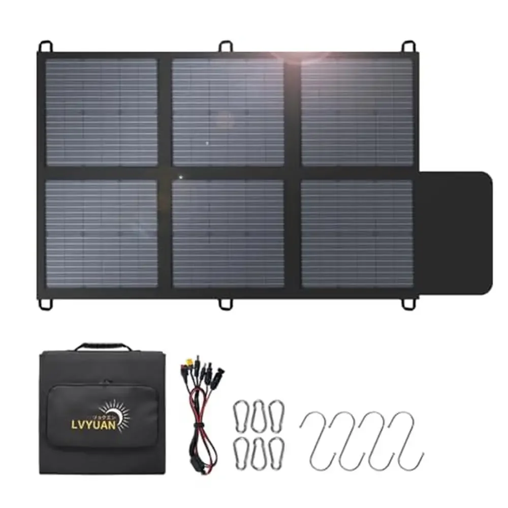 Складная монокристаллическая солнечная панель мощностью 120 Вт, высокоэффективное портативное солнечное одеяло с разъемами, электростанция
Складная монокристаллическая солнечная панель мощностью 120 Вт, высокоэффективное портативное солнечное одеяло с разъемами, электростанция