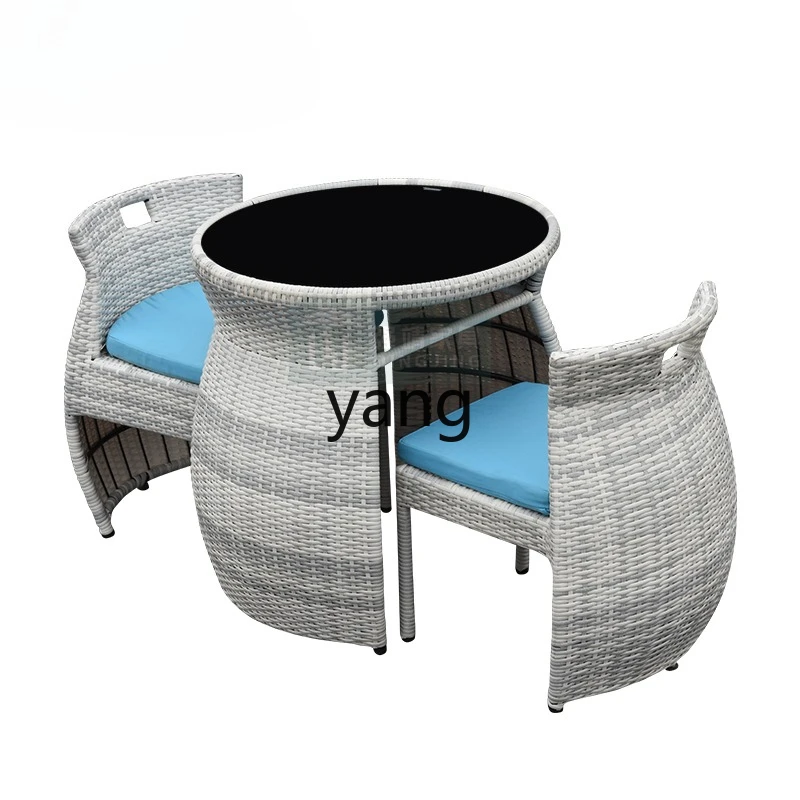 LTT courtyard Internet celebrity indoor and outdoor leisure simple modern rattan balcony small tables and chairs
LTT courtyard Internet celebrity indoor and outdoor leisure simple modern rattan balcony small tables and chairs