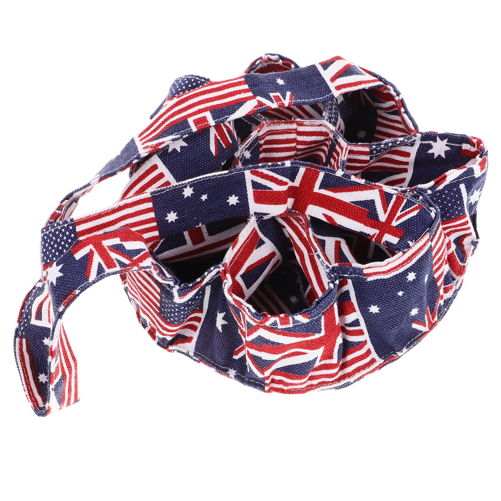 Nine Compartment Egg Basket for Gathering Fresh Chicken Duck Goose Eggs Fabric Egg Storage Holder with American Flag
Nine Compartment Egg Basket for Gathering Fresh Chicken Duck Goose Eggs Fabric Egg Storage Holder with American Flag