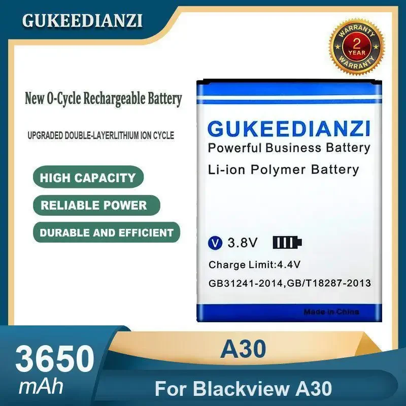Аккумулятор для мобильного телефона A30 большой емкости 3650 мАч для Blackview A30
Аккумулятор для мобильного телефона A30 большой емкости 3650 мАч для Blackview A30