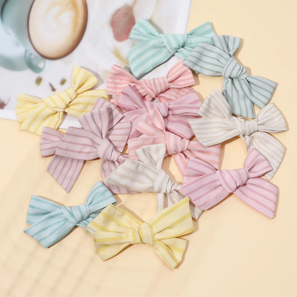 3pcs Cotton Striped Bows Hair Clips Baby Girls Bowknot Hair Clips Hairpins Kids Barrettes Children Party Hair Accessories
3pcs Cotton Striped Bows Hair Clips Baby Girls Bowknot Hair Clips Hairpins Kids Barrettes Children Party Hair Accessories