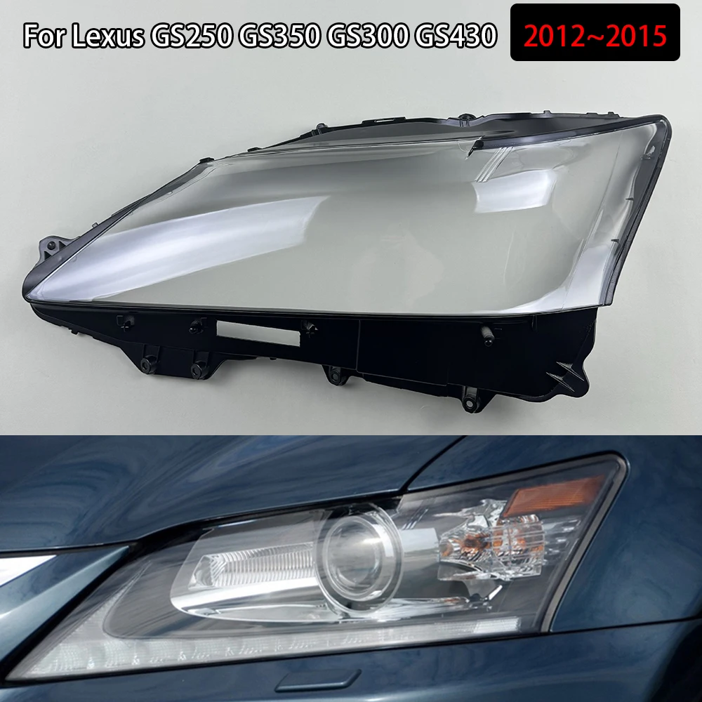 Headlamp Transparent Lampshade Shell Masks Headlight Cover Lens Plexiglass For Lexus GS250 GS350 GS300 GS430 2012~2015
Headlamp Transparent Lampshade Shell Masks Headlight Cover Lens Plexiglass For Lexus GS250 GS350 GS300 GS430 2012~2015