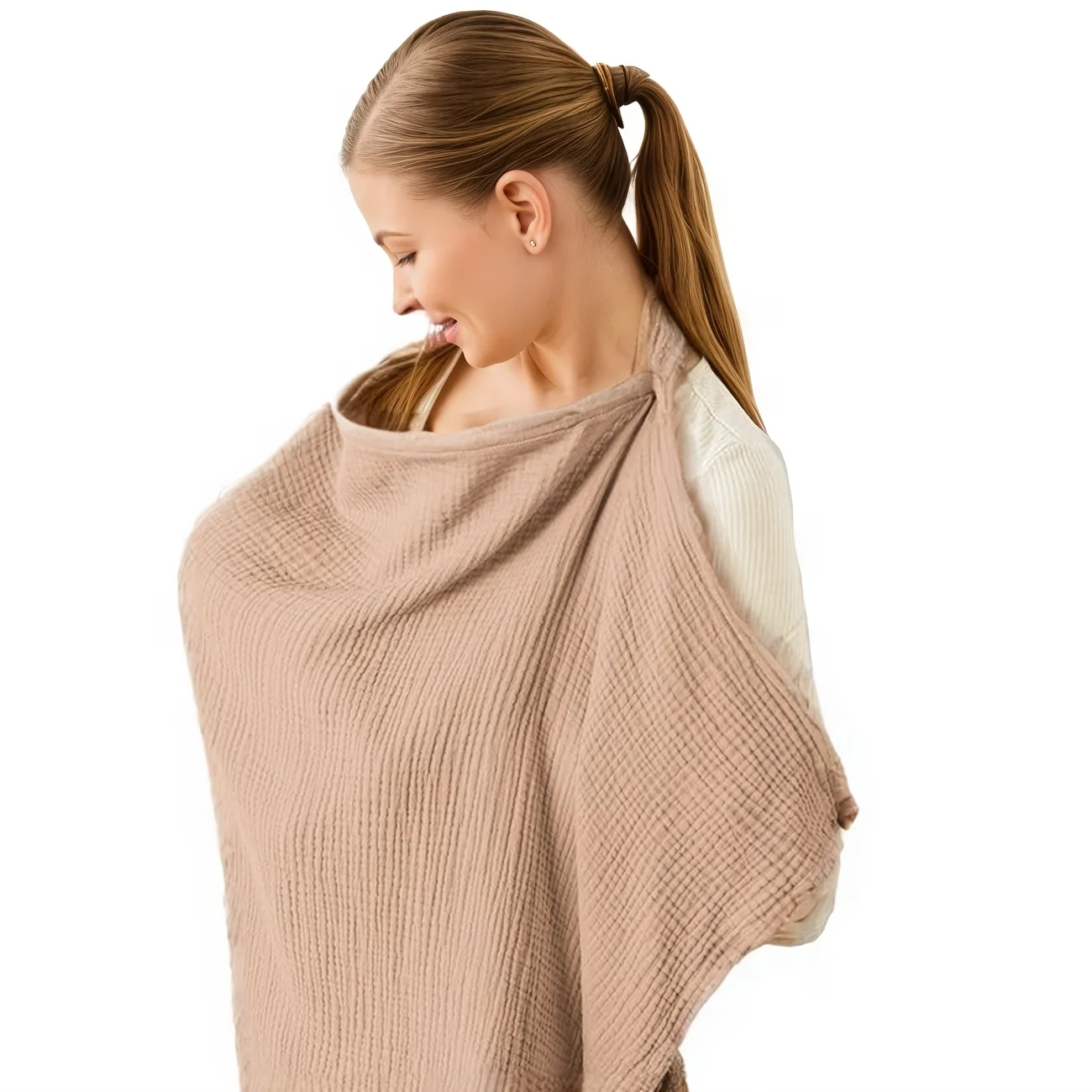 Breathable Nursing Scarf Nursing Cover Feeding Cover Outdoor Cover Nursing Blouse Cover Hot Mom Style Cape Nursing Shawl Anti-Ex
Breathable Nursing Scarf Nursing Cover Feeding Cover Outdoor Cover Nursing Blouse Cover Hot Mom Style Cape Nursing Shawl Anti-Ex