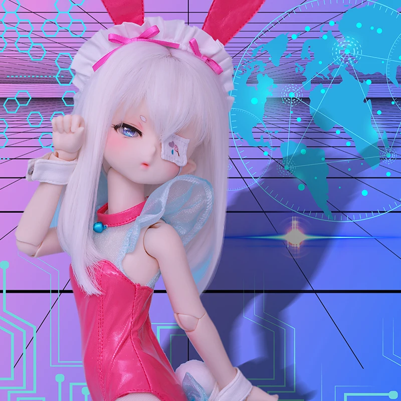 Shuga Fairy Berni 1/4 BJD Doll full set Resin Toys for Kids Surprise Gift for girls MSD Anime Figure Doll Bunny Girl set
Shuga Fairy Berni 1/4 BJD Doll full set Resin Toys for Kids Surprise Gift for girls MSD Anime Figure Doll Bunny Girl set