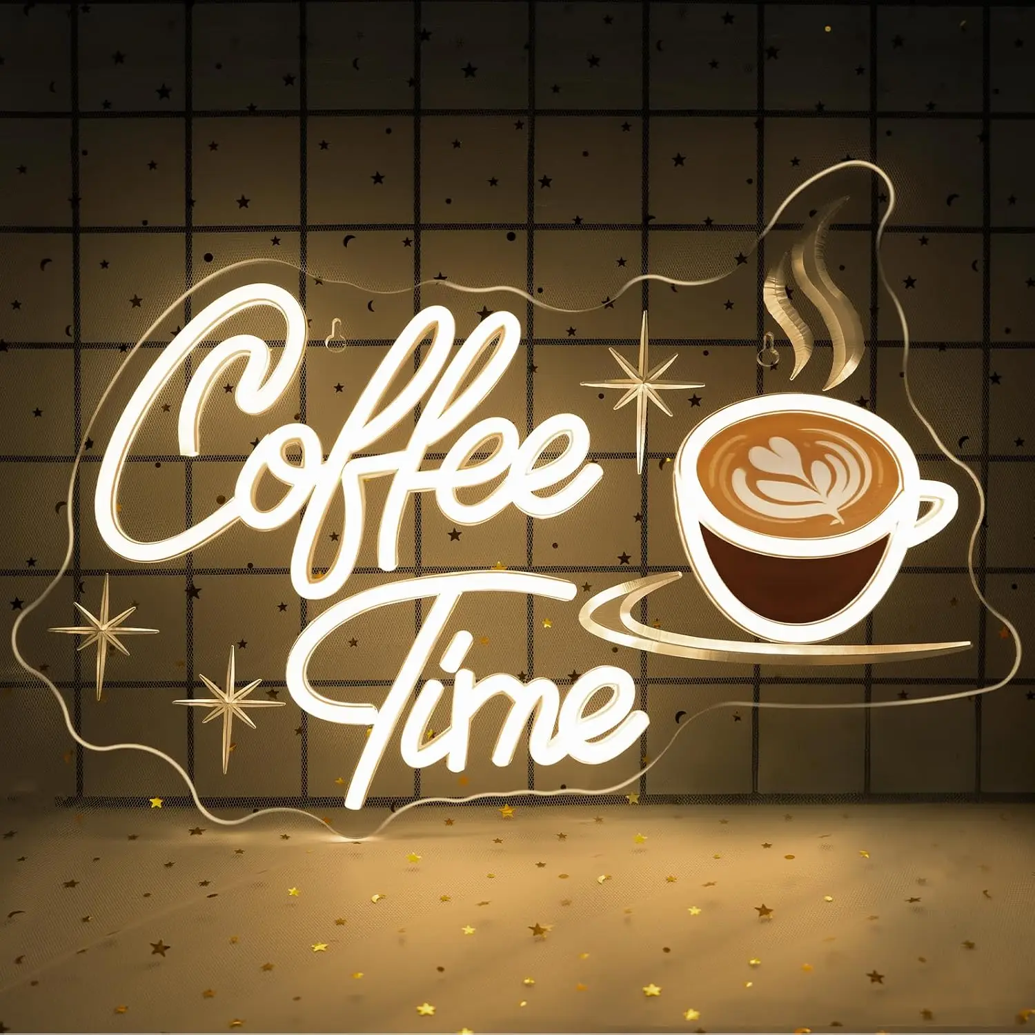 Latte Art Neon Sign – Coffee Time LED Light for Cafés, Kitchens, Breakfast Bars, Retro Diner Wall Decor, USB Neon Lamp Gift
Latte Art Neon Sign – Coffee Time LED Light for Cafés, Kitchens, Breakfast Bars, Retro Diner Wall Decor, USB Neon Lamp Gift