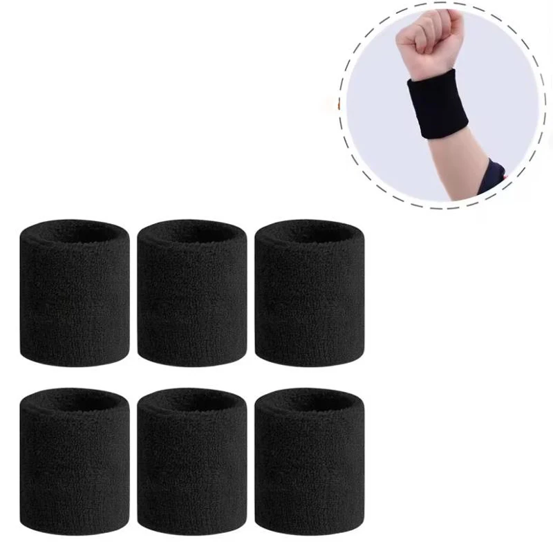 6 Pcs Towel Sports Wristbands Tennis Sweat Bands Wrist Guard For Basketball Volleyball padel Fitness Sweatbands Wrist Wrap Cuff
6 Pcs Towel Sports Wristbands Tennis Sweat Bands Wrist Guard For Basketball Volleyball padel Fitness Sweatbands Wrist Wrap Cuff