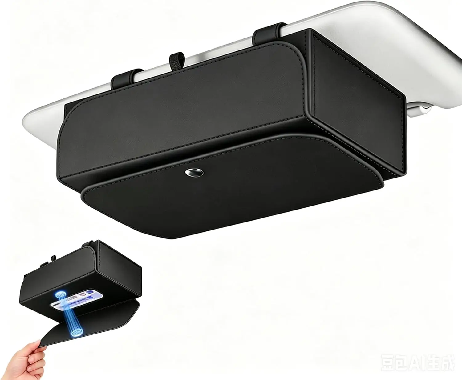 Magnetic Foldable Car Tissue Box - Easy-Install Tissue Holder for Sun Visors and Seat Backs,Premium Leather Car Napkin Organizer—Designed for Commuters,Rideshare Drivers and Families(Beige)
Magnetic Foldable Car Tissue Box - Easy-Install Tissue Holder for Sun Visors and Seat Backs,Premium Leather Car Napkin Organizer—Designed for Commuters,Rideshare Drivers and Families(Beige)