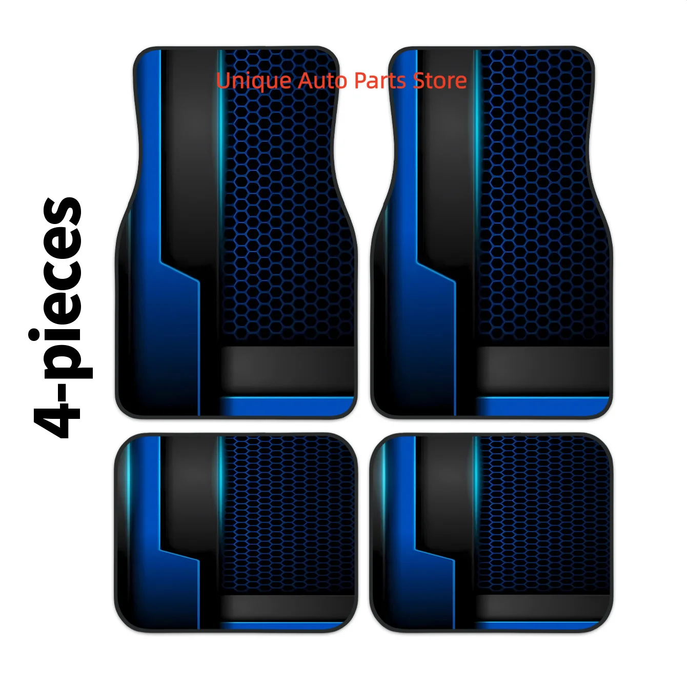2D, 4pcs High-end Tech-style Printed Car Floor Mats - Easy to Clean and Maintain, Suitable as Decorative and Protective Accessor
2D, 4pcs High-end Tech-style Printed Car Floor Mats - Easy to Clean and Maintain, Suitable as Decorative and Protective Accessor