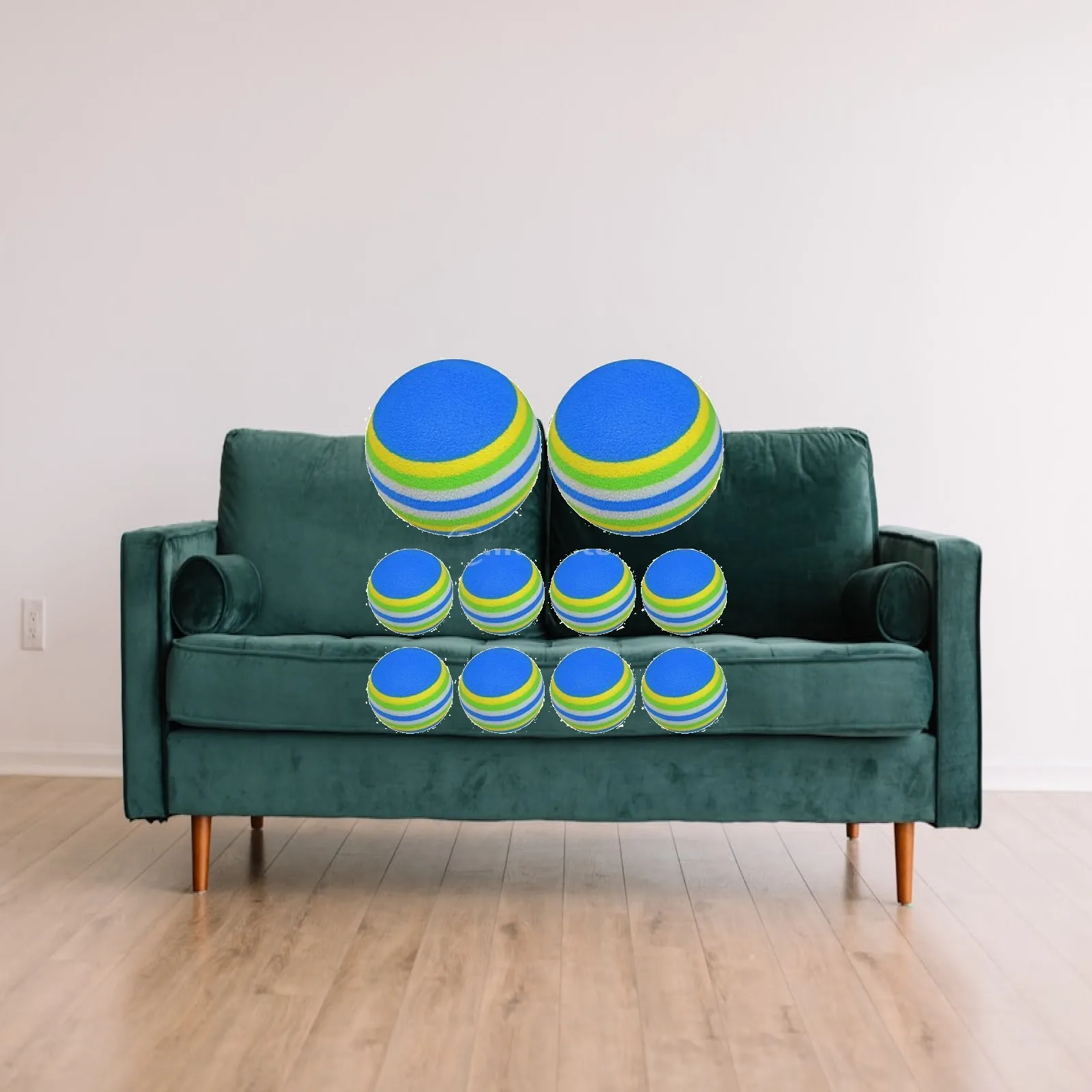 Golf Practice Balls Soft EVA Foam Multifunctional Playground Toy Training Accessory for Indoor Outdoor Kids Adults
Golf Practice Balls Soft EVA Foam Multifunctional Playground Toy Training Accessory for Indoor Outdoor Kids Adults