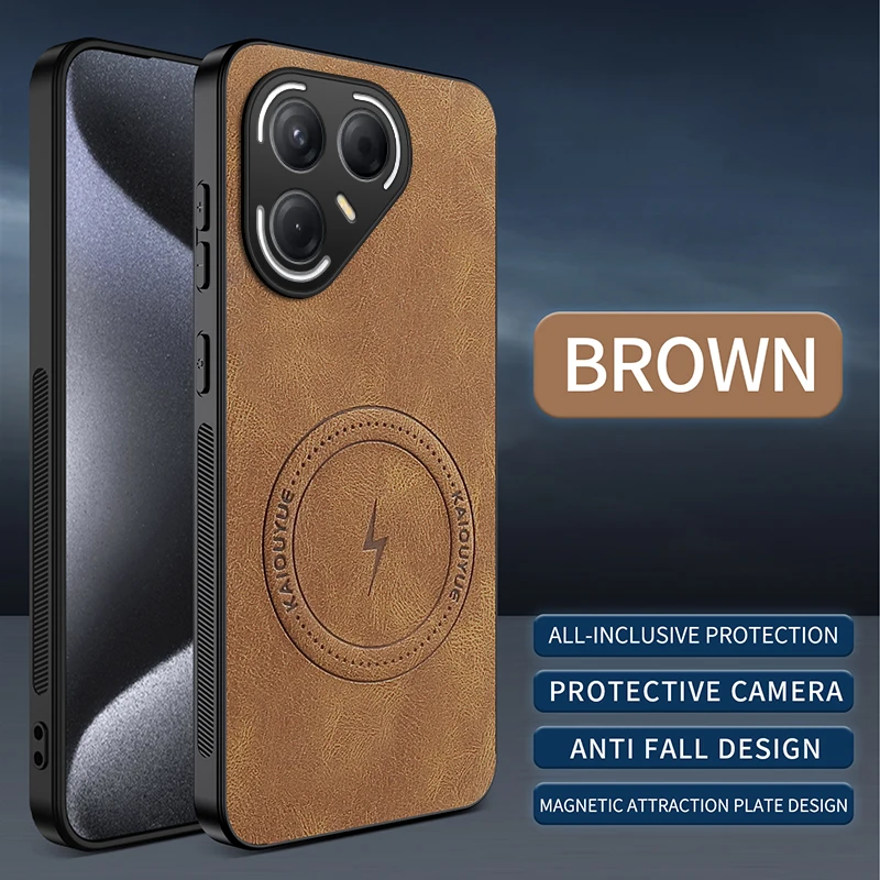Leather Magnetic Case for Tecno Pova 7 Ultra 7 Pro 7 4G 5G Cover Soft Matte Shockproof for Mag-safe Wireless Charge Shell Fundas
Leather Magnetic Case for Tecno Pova 7 Ultra 7 Pro 7 4G 5G Cover Soft Matte Shockproof for Mag-safe Wireless Charge Shell Fundas