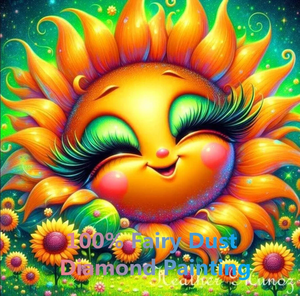 Sunflower Fair Full Square Fairy Dust Stones Carystal,Diamond Painting with Rhinestones, Cross Stitch,Mosaic Embroidery,AB Drill 
Sunflower Fair Full Square Fairy Dust Stones Carystal,Diamond Painting with Rhinestones, Cross Stitch,Mosaic Embroidery,AB Drill