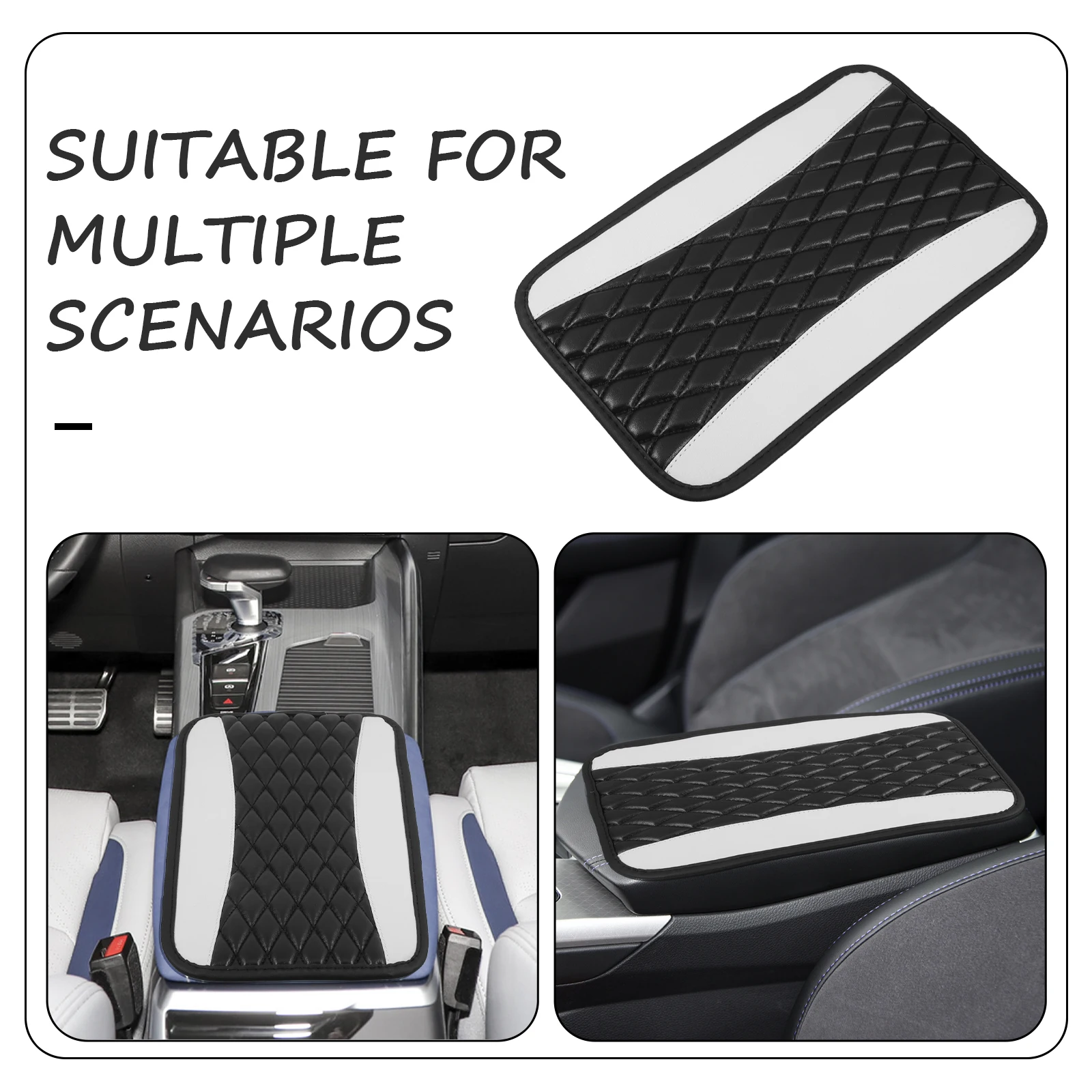 Car Armrest Box Mat Center Console Pad Cover Cushion Accessory for Automotive Armrests PU Classic Color Long Time Use
Car Armrest Box Mat Center Console Pad Cover Cushion Accessory for Automotive Armrests PU Classic Color Long Time Use
