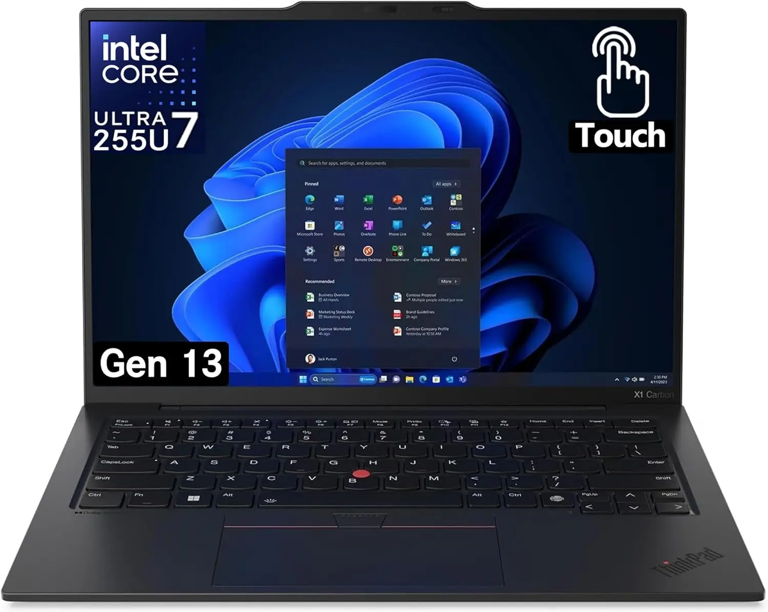 Процессор Intel Ultra 7 265U, 14-дюймовый экран WUXGA с 100% sRGB, оперативная память DDR5, высокопроизводительный SSD на 1 ТБ NVMe, камера FHD+ с ИК-подсветкой и RGB-подсветкой, а также Windows 11 Pro.
Процессор Intel Ultra 7 265U, 14-дюймовый экран WUXGA с 100% sRGB, оперативная память DDR5, высокопроизводительный SSD на 1 ТБ NVMe, камера FHD+ с ИК-подсветкой и RGB-подсветкой, а также Windows 11 Pro.