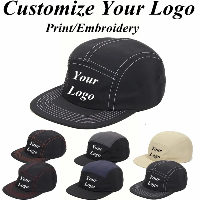 Custom Logo Multiple Size Adjustable Quick Drying Caps Men Women Waterproof Short Brim 5 Panel Baseball Cap Hip Hop Snapback Hat
Custom Logo Multiple Size Adjustable Quick Drying Caps Men Women Waterproof Short Brim 5 Panel Baseball Cap Hip Hop Snapback Hat
