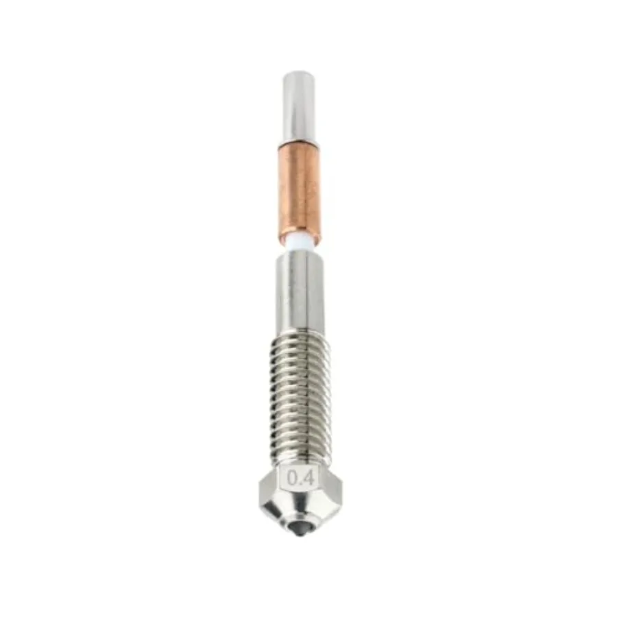 Bimetal Nozzle for QIDI Plus 4 3D Printer: Hardened Steel-Tungsten Carbide Silver-Gray Exceptional Hardness Excellent Thermal C
Bimetal Nozzle for QIDI Plus 4 3D Printer: Hardened Steel-Tungsten Carbide Silver-Gray Exceptional Hardness Excellent Thermal C