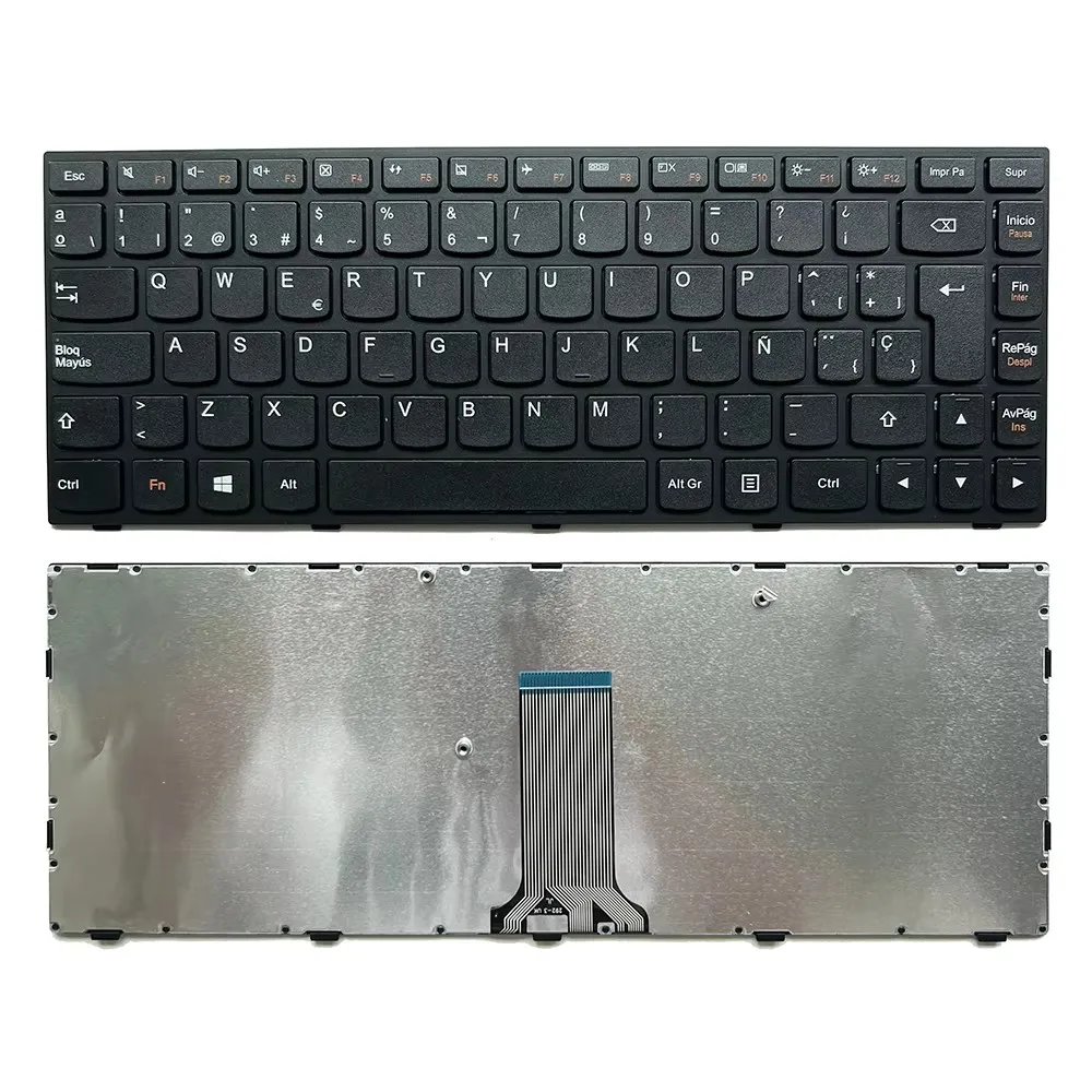 G40 Spanish Keyboard for LENOVO G40-30 G40-70M G40-75 G40-80 G41-35 B40 B40-30 B40 B40-45 B41-30 G40-45 Z40-70 Flex 2-14 2-14D
G40 Spanish Keyboard for LENOVO G40-30 G40-70M G40-75 G40-80 G41-35 B40 B40-30 B40 B40-45 B41-30 G40-45 Z40-70 Flex 2-14 2-14D