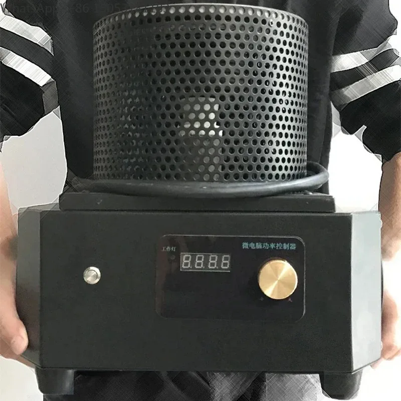 1KG/2KG/3KG 1400 to 1600 Degrees Mini Induction Melting Furnace for Gold Silver Steel Casting Jewelry Smelting Machine
1KG/2KG/3KG 1400 to 1600 Degrees Mini Induction Melting Furnace for Gold Silver Steel Casting Jewelry Smelting Machine