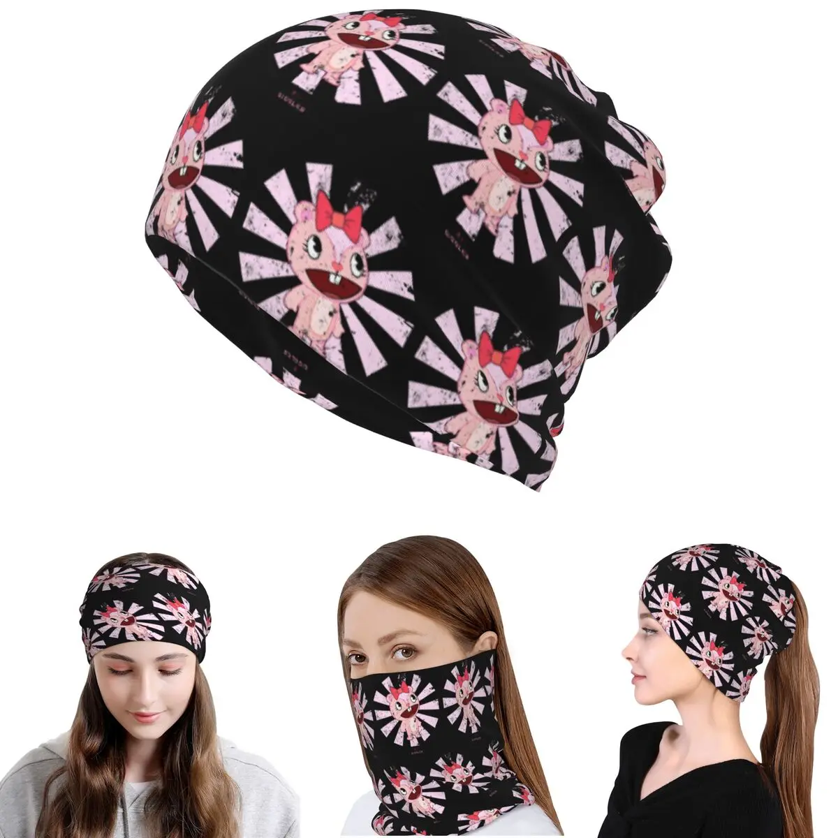 Giggles Japanese Happy Tree Friends Bandana Neck Cover Face Scarf Warm Balaclava Beanies Hat Unisex Adult Breathable
Giggles Japanese Happy Tree Friends Bandana Neck Cover Face Scarf Warm Balaclava Beanies Hat Unisex Adult Breathable