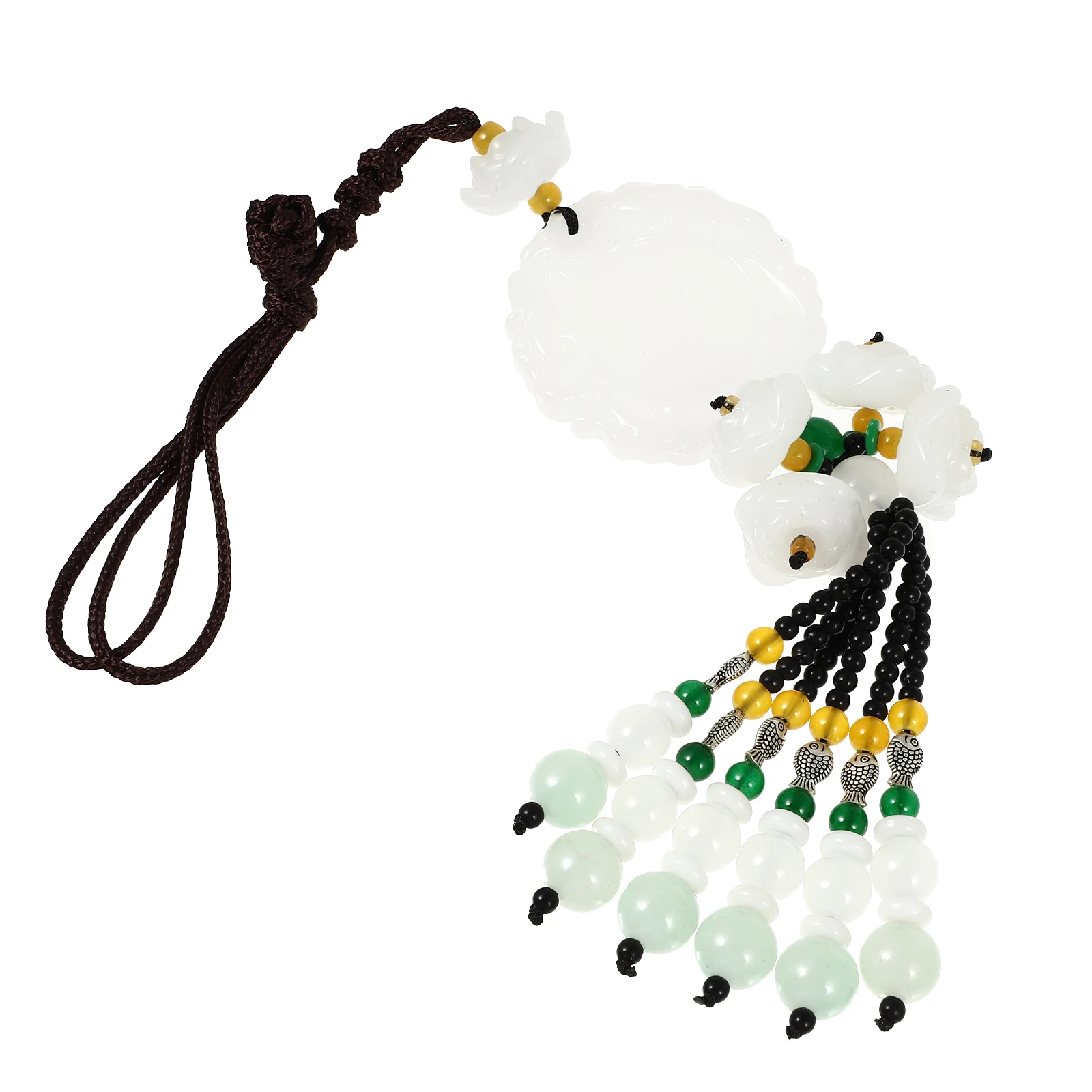 Accessories Emerald Jade Pendant Cute Hanging Decor for Car Rearview Mirror Bag Charm Glass Ornament Car Interior
Accessories Emerald Jade Pendant Cute Hanging Decor for Car Rearview Mirror Bag Charm Glass Ornament Car Interior