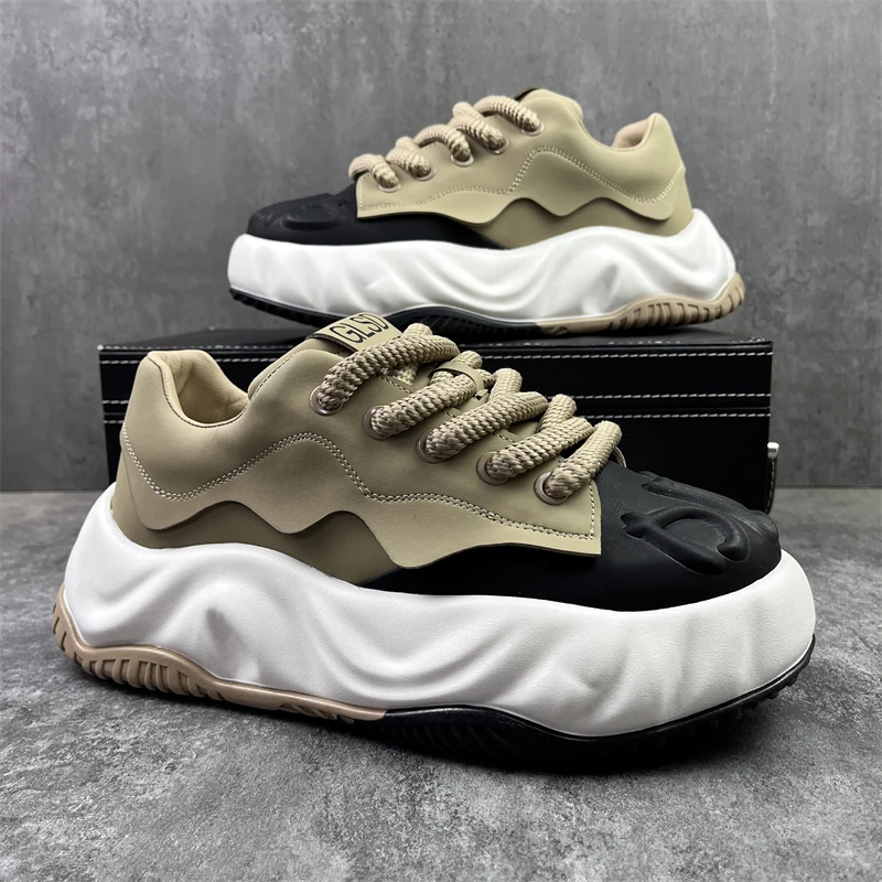 Повседневная обувь Лоферы Кожаные кроссовки Туфли на плоской подошве Классические мужские туфли для доски Весна-лето Новые модные дизайнерские вулканизированные туфли
Повседневная обувь Лоферы Кожаные кроссовки Туфли на плоской подошве Классические мужские туфли для доски Весна-лето Новые модные дизайнерские вулканизированные туфли