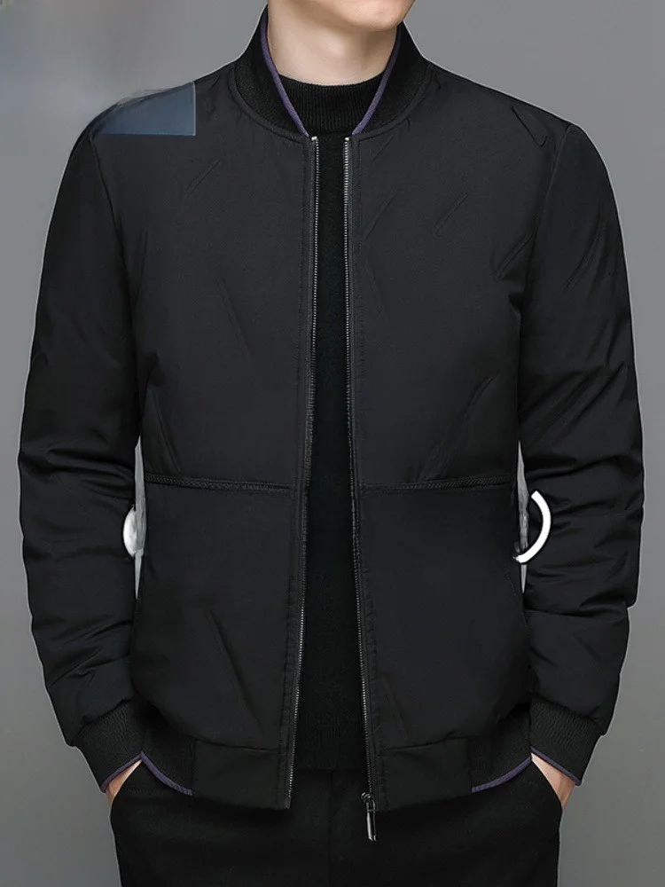 Men's Lightweight down Cotton Jacket Paul Autumn Winter Fashion City Style Warmth Baseball Collar Thickened Polyester Fabric
Men's Lightweight down Cotton Jacket Paul Autumn Winter Fashion City Style Warmth Baseball Collar Thickened Polyester Fabric