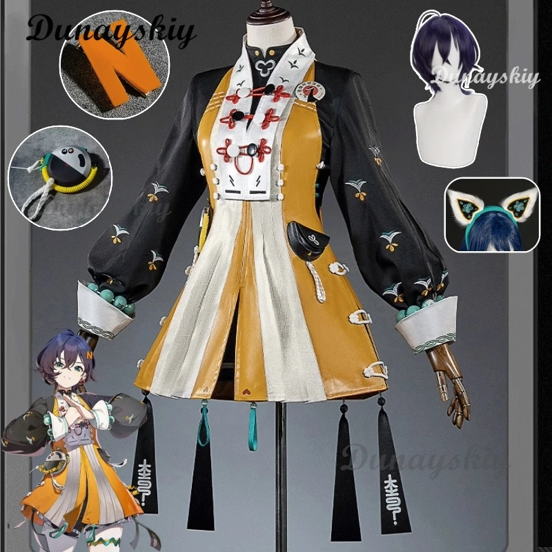 Belle Cosplay Zenless Zone Zero Costume Wig Uniform Outfit For Women Girls Vest Shorts Socks Full Set Delicate Sunlight Carnival
Belle Cosplay Zenless Zone Zero Costume Wig Uniform Outfit For Women Girls Vest Shorts Socks Full Set Delicate Sunlight Carnival