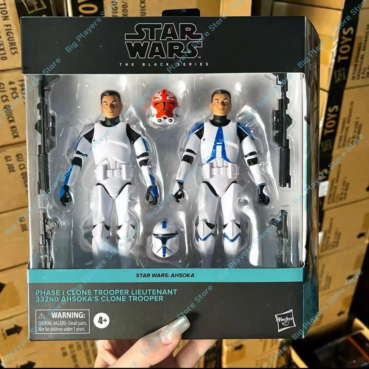 Hasbro 1/12 Star Wars TARGET Limited 332 Battalion Level 1 Clone Soldier Lieutenant Double Set 6-inch Movable Doll
Hasbro 1/12 Star Wars TARGET Limited 332 Battalion Level 1 Clone Soldier Lieutenant Double Set 6-inch Movable Doll