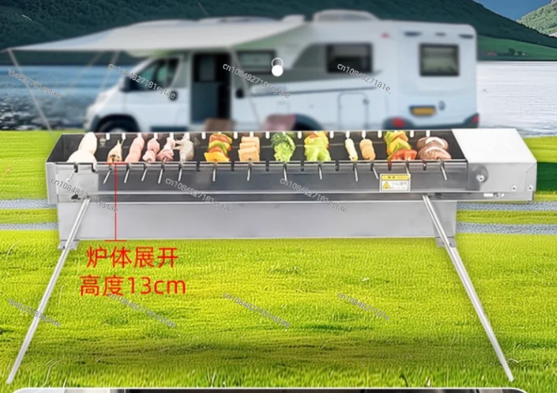 Стойка для гриля для кемпинга, автоматическая переворачивающаяся машина для барбекю, складной угольный барбекю, инструмент для кемпинга на открытом воздухе
Стойка для гриля для кемпинга, автоматическая переворачивающаяся машина для барбекю, складной угольный барбекю, инструмент для кемпинга на открытом воздухе