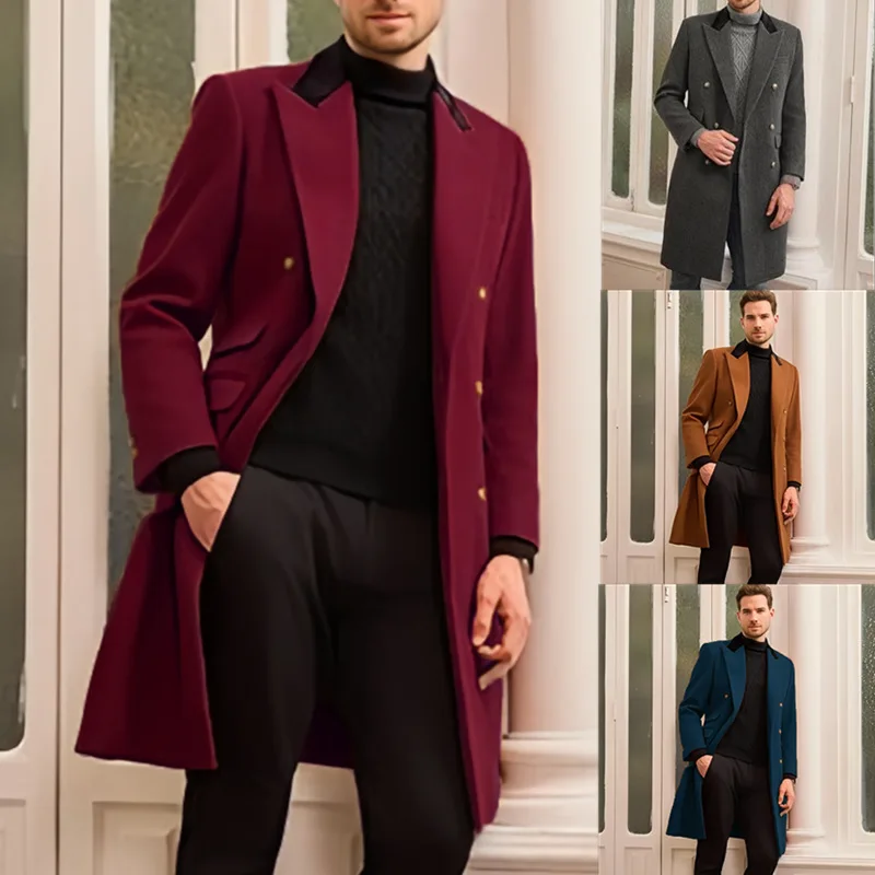 Мужское пальто из шерстяной смеси с мехом, приталенного кроя, облегающее, подчеркивающее фигуру, с четким силуэтом
Мужское пальто из шерстяной смеси с мехом, приталенного кроя, облегающее, подчеркивающее фигуру, с четким силуэтом