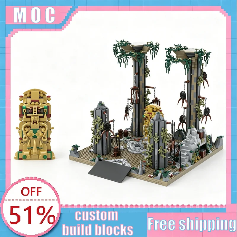 2797 PCS MOC Uncharted Drake's Fortune The Cursed Eldorado Diorama Model Creative Building Blocks Educational Assembly Toy Gifts
2797 PCS MOC Uncharted Drake's Fortune The Cursed Eldorado Diorama Model Creative Building Blocks Educational Assembly Toy Gifts