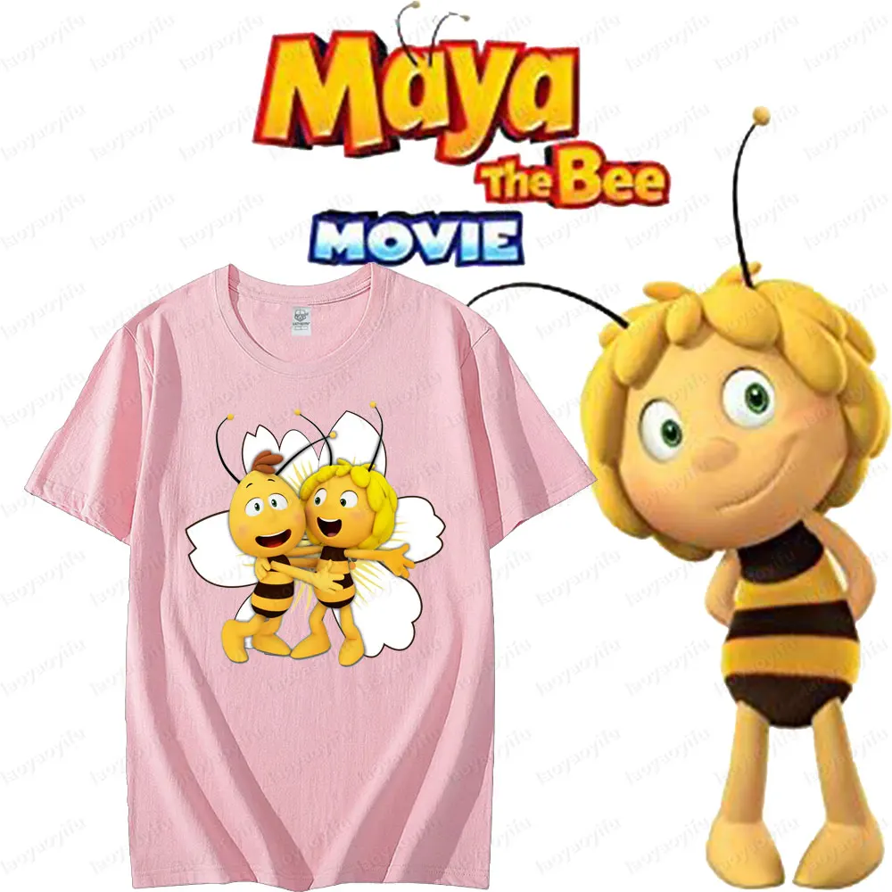 Maya The Bee Movie Cute Little Bee Printed T-shirt Women Men Daily Life Fashion Casual Summer Round Neck Cotton Short Sleeve
Maya The Bee Movie Cute Little Bee Printed T-shirt Women Men Daily Life Fashion Casual Summer Round Neck Cotton Short Sleeve