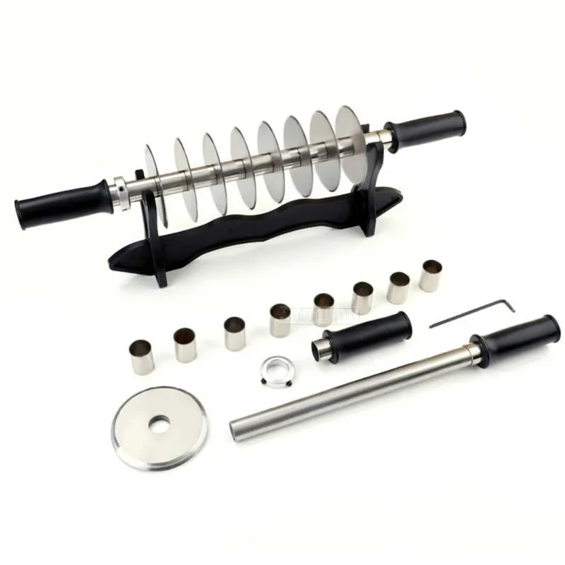 Stainless Steel Roller Cutter Multi-Cutter for Deep-Fried Dough Sticks Round Dough Cutting Tool Kitchen Gadget
Stainless Steel Roller Cutter Multi-Cutter for Deep-Fried Dough Sticks Round Dough Cutting Tool Kitchen Gadget