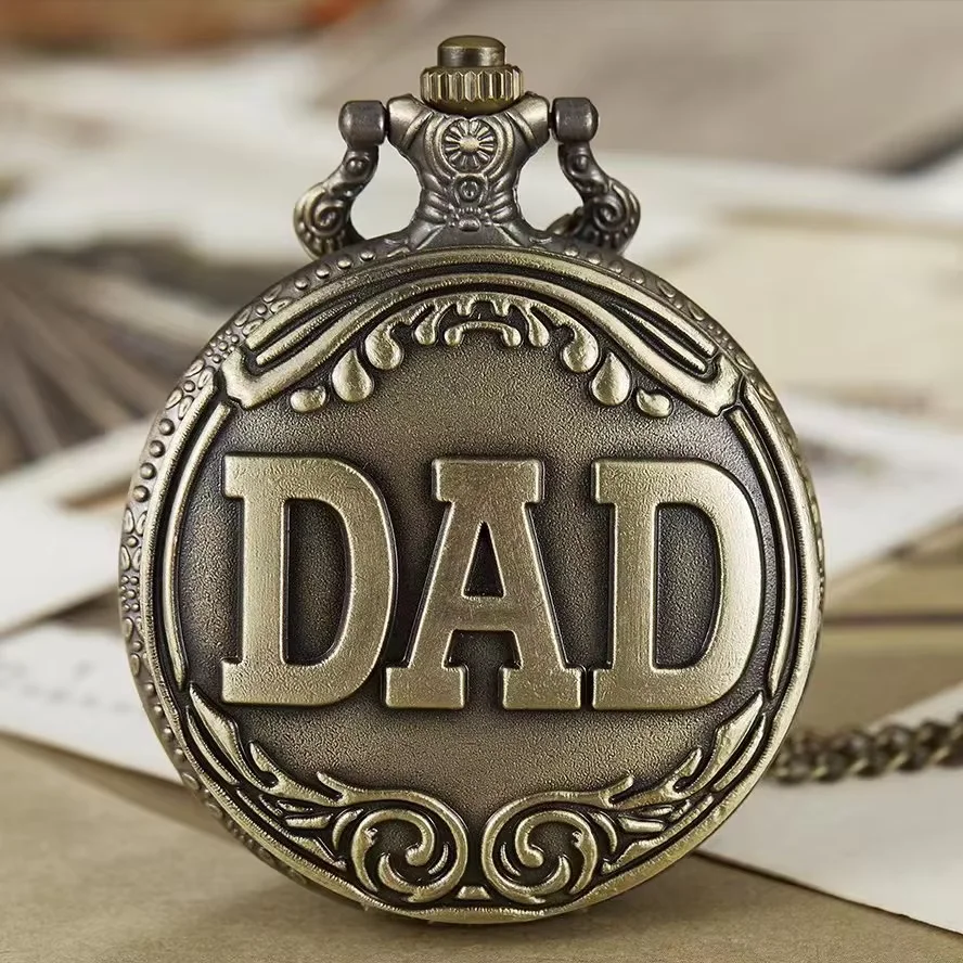 Retro Charm Neutral Fashion Hollow Dad Carving Quartz Steampunk Pocket Watch Necklace Pendant Gift for Father
Retro Charm Neutral Fashion Hollow Dad Carving Quartz Steampunk Pocket Watch Necklace Pendant Gift for Father