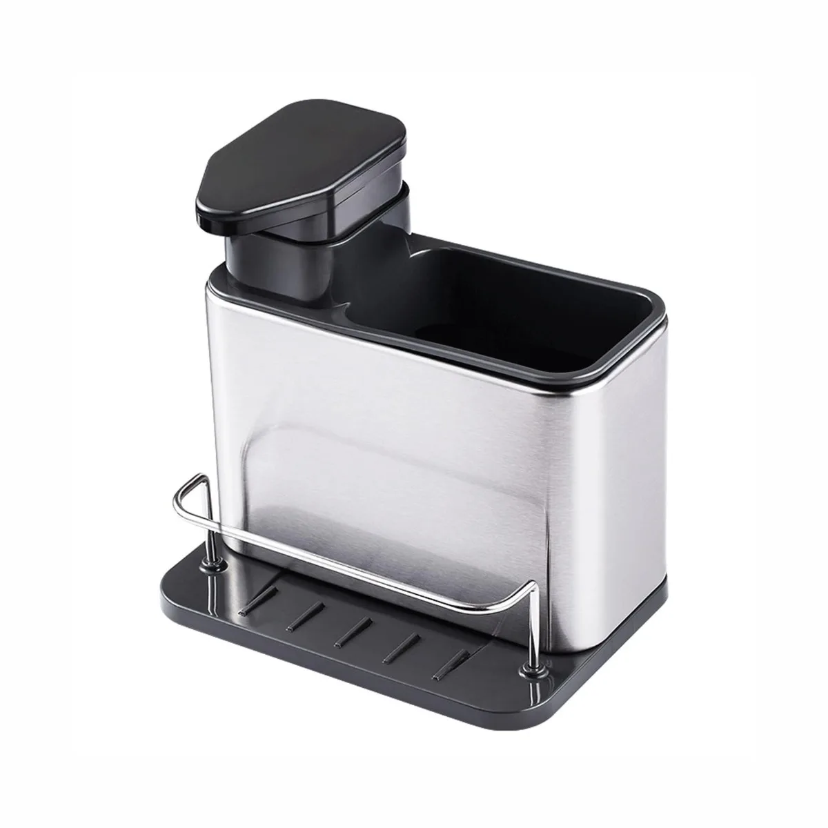 Kitchen Sink Organizer Soap Dispenser Set Stainless Steel Sink Caddy Sponge Holder Rack Countertop Storage Tray Rustproof
Kitchen Sink Organizer Soap Dispenser Set Stainless Steel Sink Caddy Sponge Holder Rack Countertop Storage Tray Rustproof