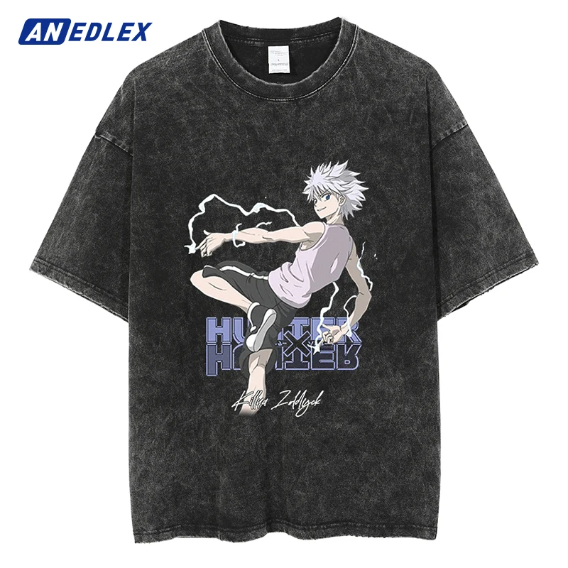 2023 New Streetwear Retro Anime Graphic T Shirt Oversized Men Cotton T-Shirt Hip Hop Loose Tops Tees Black Washed Tshirt
2023 New Streetwear Retro Anime Graphic T Shirt Oversized Men Cotton T-Shirt Hip Hop Loose Tops Tees Black Washed Tshirt