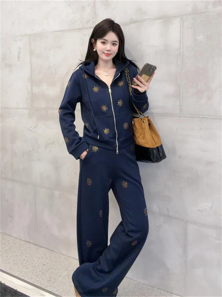 Faionable Hooded Women's Set Casual Pants Versatile Two-Piece Winter New Sle Lightweight Mature Look Sunscreen Function
Faionable Hooded Women's Set Casual Pants Versatile Two-Piece Winter New Sle Lightweight Mature Look Sunscreen Function