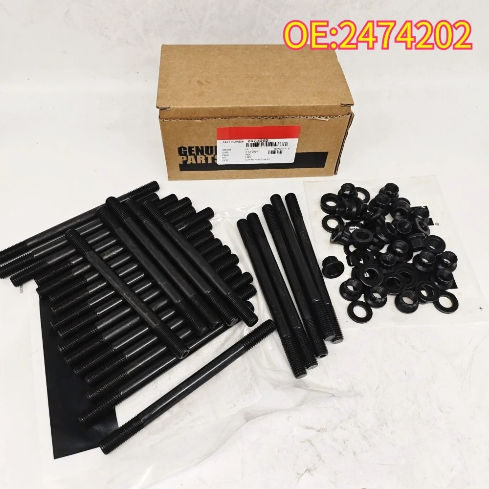 For 2474202 Cylinder Head Stud Kit For 98-18 Ram 24v Diesel 5.9L & 6.7L 247-42022474202 Car Engine Replacement Parts
For 2474202 Cylinder Head Stud Kit For 98-18 Ram 24v Diesel 5.9L & 6.7L 247-42022474202 Car Engine Replacement Parts