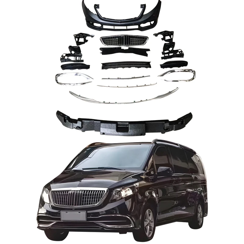Manufacturer PP Car Bumpers Durable Car Front Grills Modified Car Body Kit for Mercedes benz V250 Van in Vito Vclass W447
Manufacturer PP Car Bumpers Durable Car Front Grills Modified Car Body Kit for Mercedes benz V250 Van in Vito Vclass W447