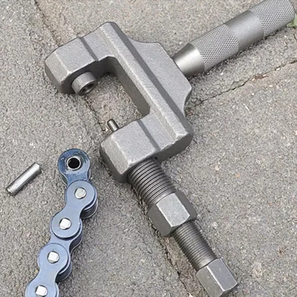 Metal Motorcycle Chain Breaker Non Slip Handle Quick Removal Install Bicycle Chain Breaker Repair Heavy Duty
Metal Motorcycle Chain Breaker Non Slip Handle Quick Removal Install Bicycle Chain Breaker Repair Heavy Duty