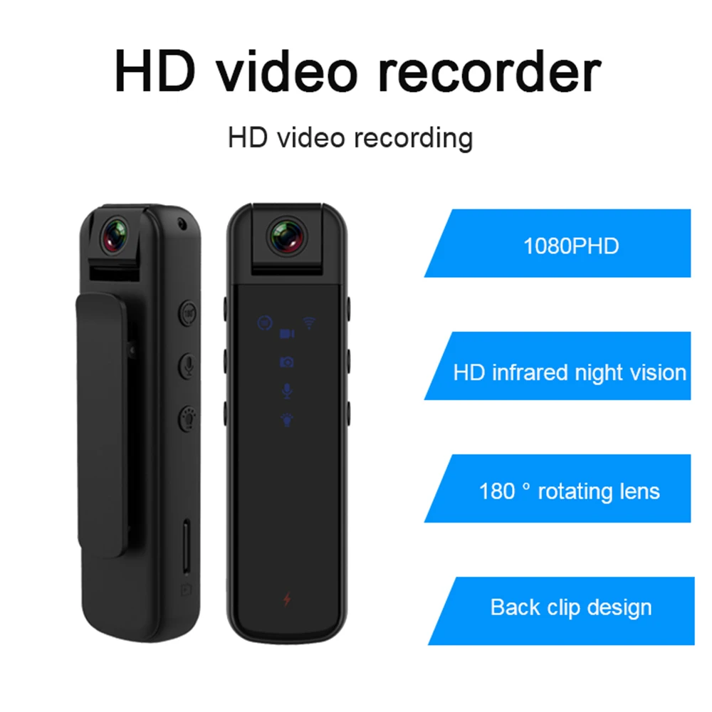 CS05 Mini Sports Camera Bicycle Recorder Outdoor Sports Recorder Ultra-clear 1080P Infraed Night Visioned Portable Action Camear
CS05 Mini Sports Camera Bicycle Recorder Outdoor Sports Recorder Ultra-clear 1080P Infraed Night Visioned Portable Action Camear