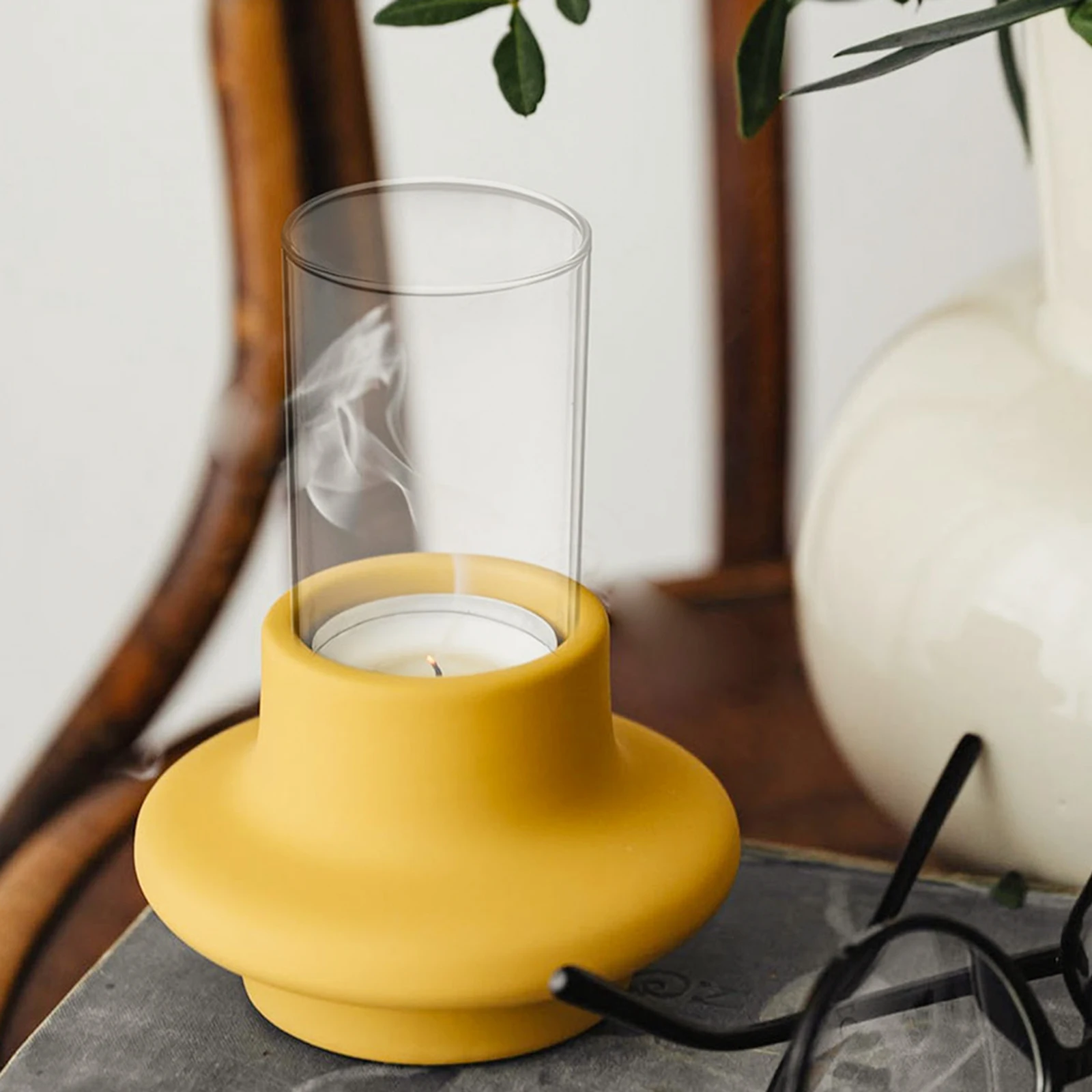 4Pcs Cylinder Glass Covers Transparent High Borosilicate Protective Decorative Glass Cup Covers for Decor
4Pcs Cylinder Glass Covers Transparent High Borosilicate Protective Decorative Glass Cup Covers for Decor